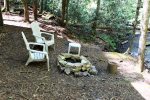 Bear Pause- Blue Ridge Cabin Rentals- Firepit